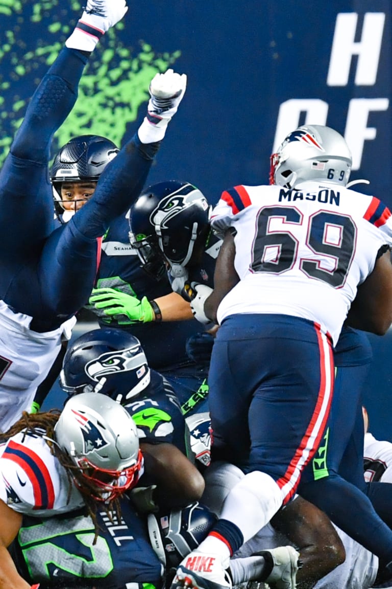 The Great Escape: Seahawks stuff Cam Newton on final play, beat Patriots 35- 30