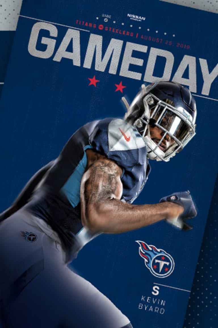 Pittsburgh Steelers vs. Tennessee Titans Official GameDay Program