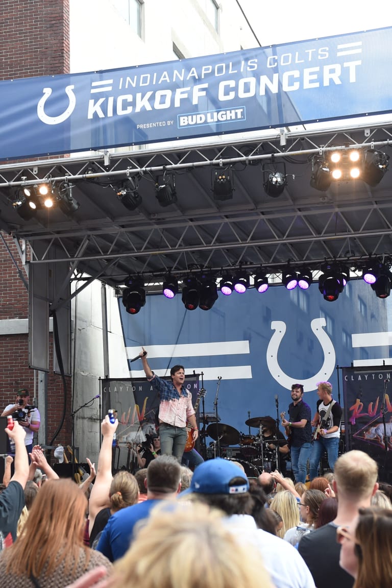 Indianapolis Colts kickoff concert lineup