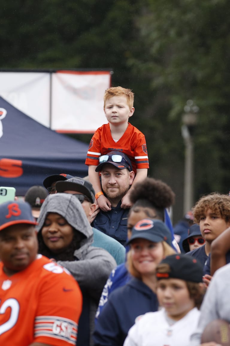 The Chicago Bears had their annual Family Fest today at Soldier