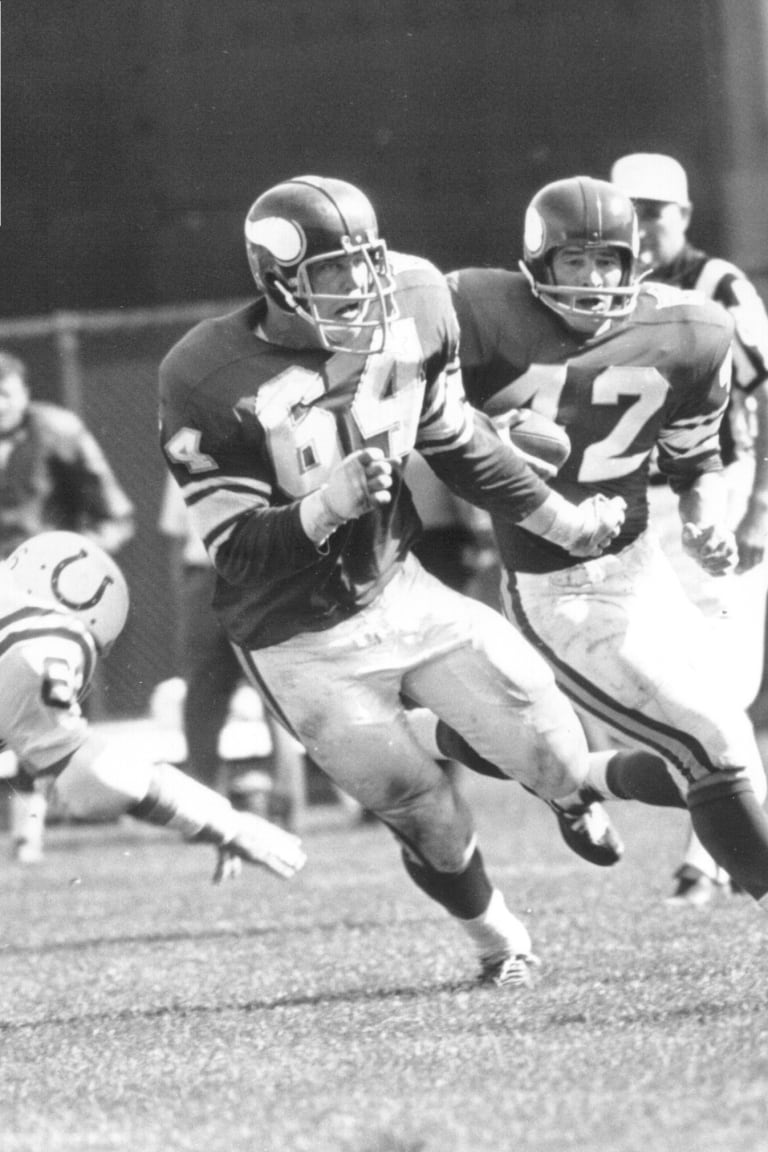 CHUCK FOREMAN  Minnesota Vikings 1977 Away Wilson Throwback NFL Football  Jersey