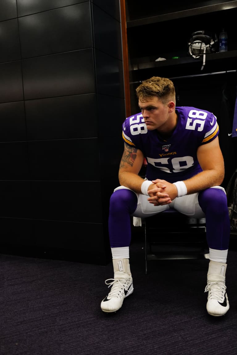 Air Force lieutenant (and Vikings rookie) Austin Cutting ready for