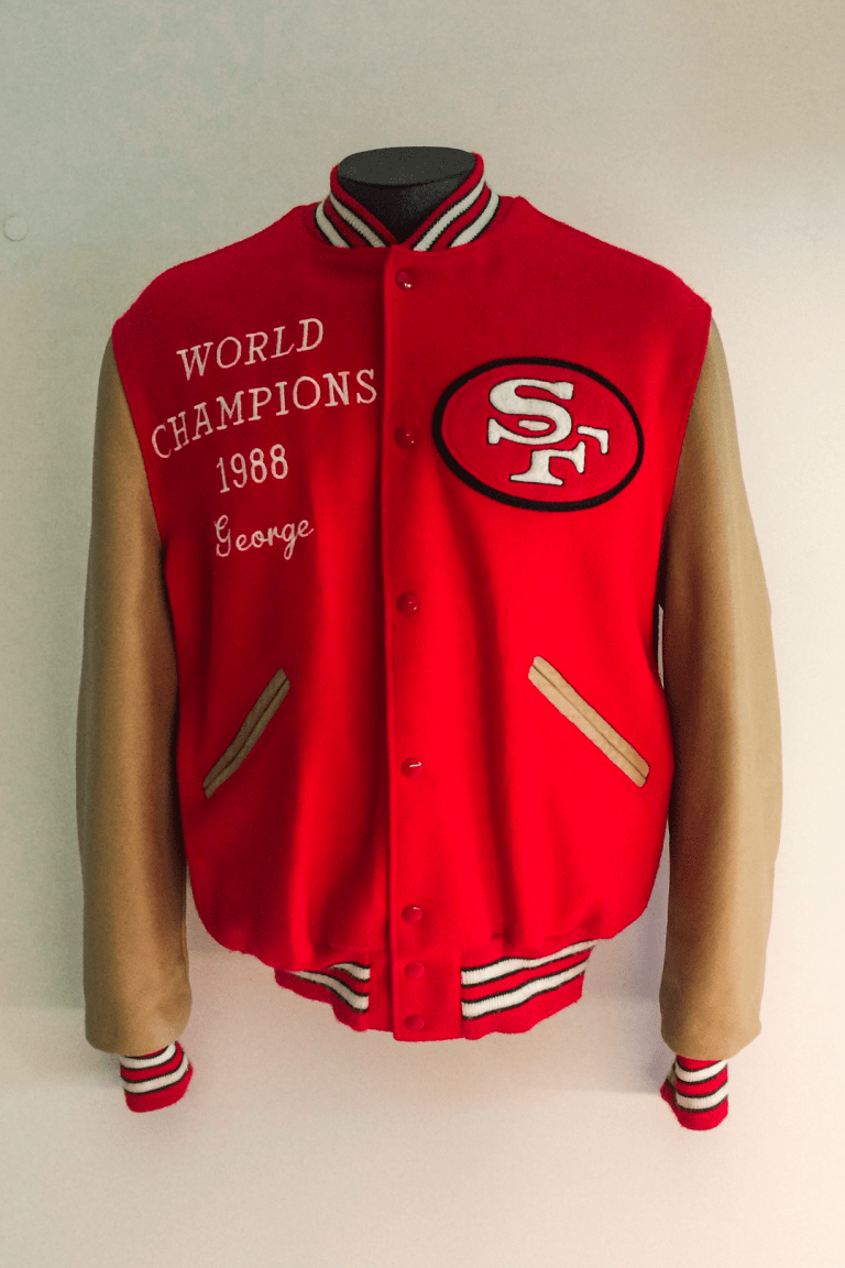 NFL San Francisco 49ers Super Bowl Champions Varsity Jacket