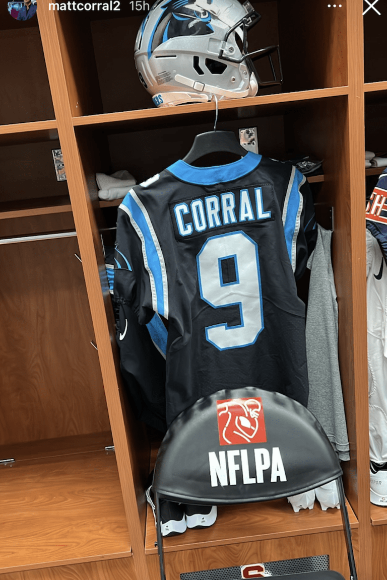 Matt Corral featured at NFLPA Rookie Premiere
