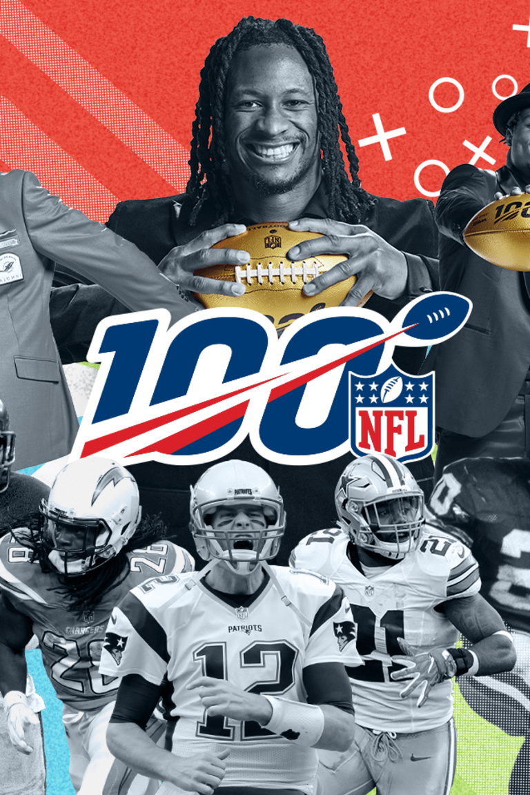 nfl 100 jerseys