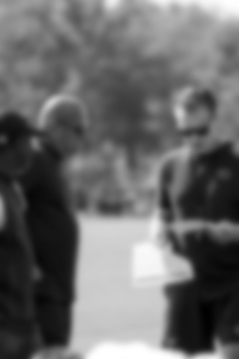 A look at a Day in The Life of Chicago Bears head coach Matt Eberflus during Day 13 of training camp at Halas Hall, Thursday, August 10, 2023, in Lake Forest, Illinois.