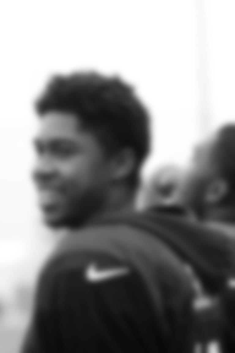 Chicago Bears players and coaches on the field for Day 12 of training camp at Halas Hall, Wednesday, August 9, 2023, in Lake Forest, Illinois.