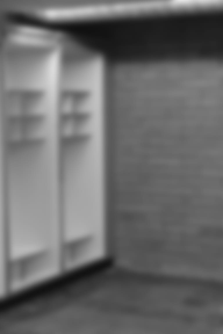 Old lockers before renovation