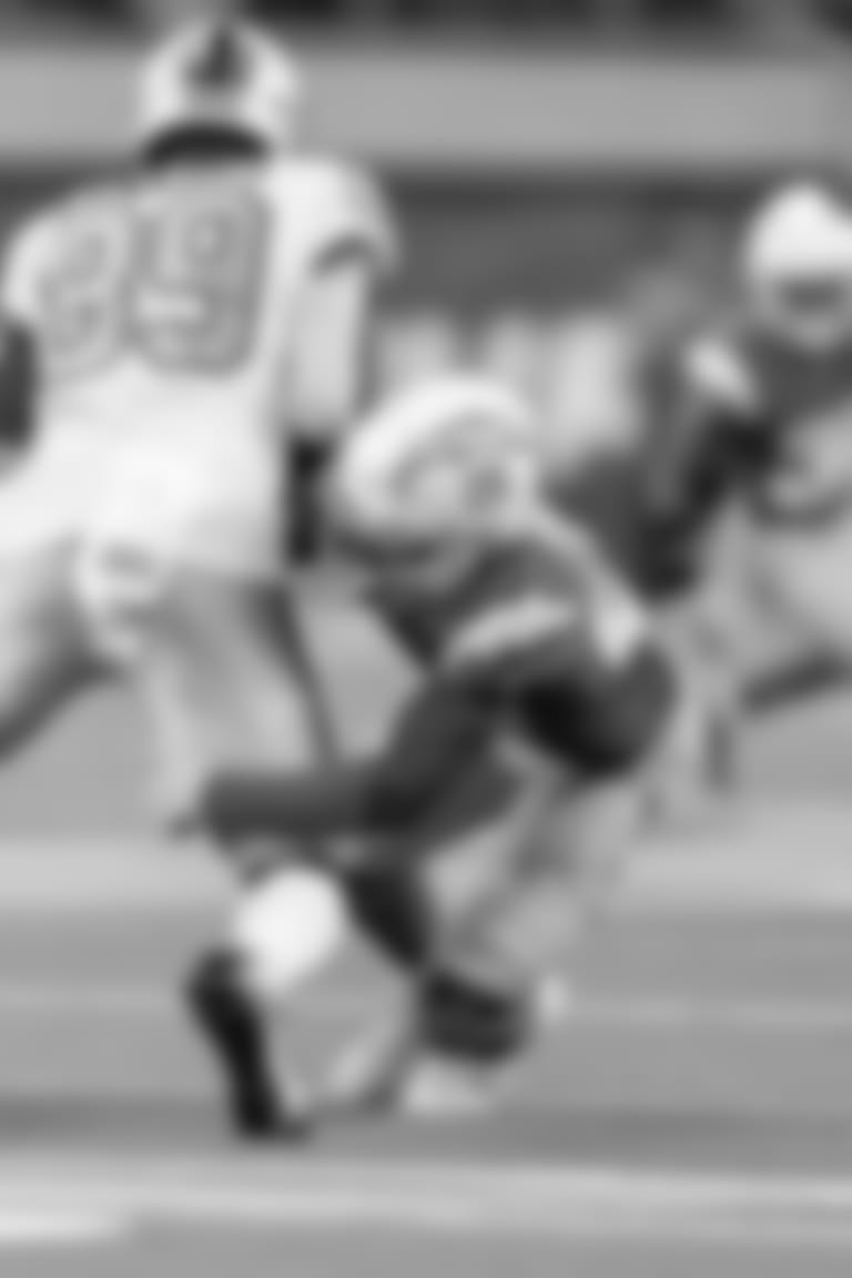 The Los Angeles Chargers play the Las Vegas Raiders on Monday, October 4, 2021 at SoFi Stadium in Inglewood, CA.
[FINAL SCORE: LAC 28 - LV 14]