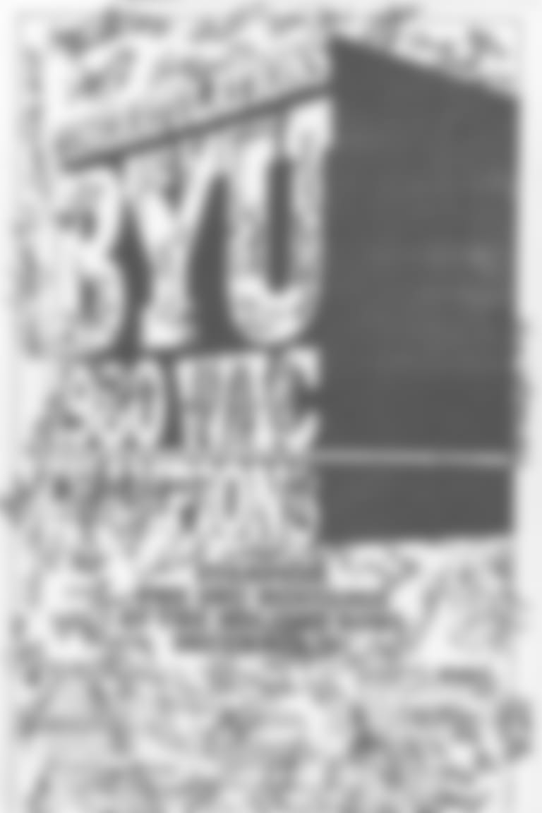 Newspaper cover for BYU's 1980 victory in the Holiday Bowl