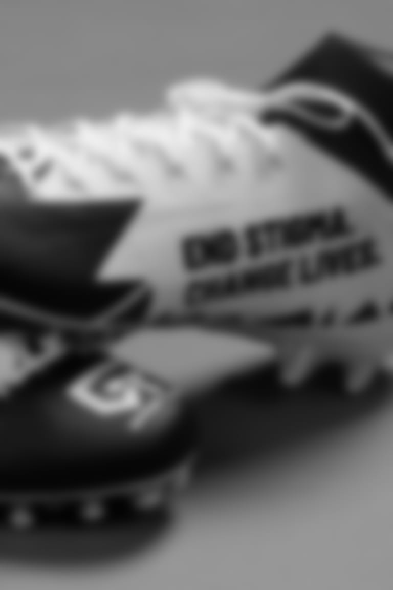 Portraits from the MY CAUSE, MY CLEATS shoot at Mercedes-Benz Stadium in Atlanta, Georgia, on Tuesday December 1, 2020. (Photo by Dakota Williams/Atlanta Falcons)