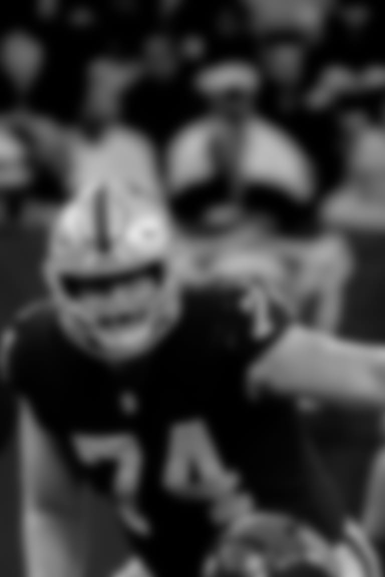 "I couldn’t imagine where we’d be without Kolton Miller because he does not get enough credit for being one of the best players on this football team.”