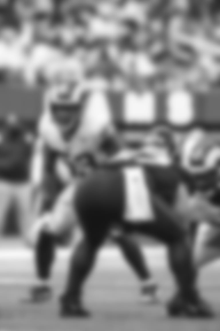 The Los Angeles Rams take on the Atlanta Falcons during Week 2 of the 2022 NFL regular season.