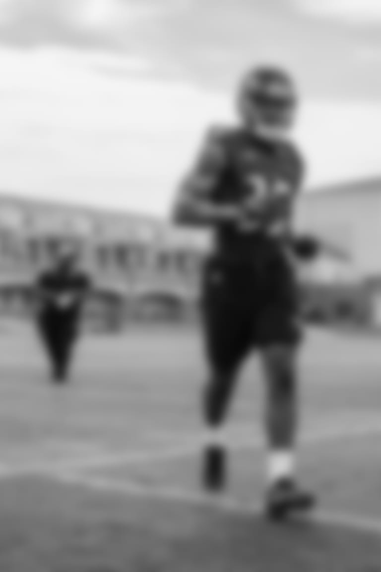 Gus at his first training camp.