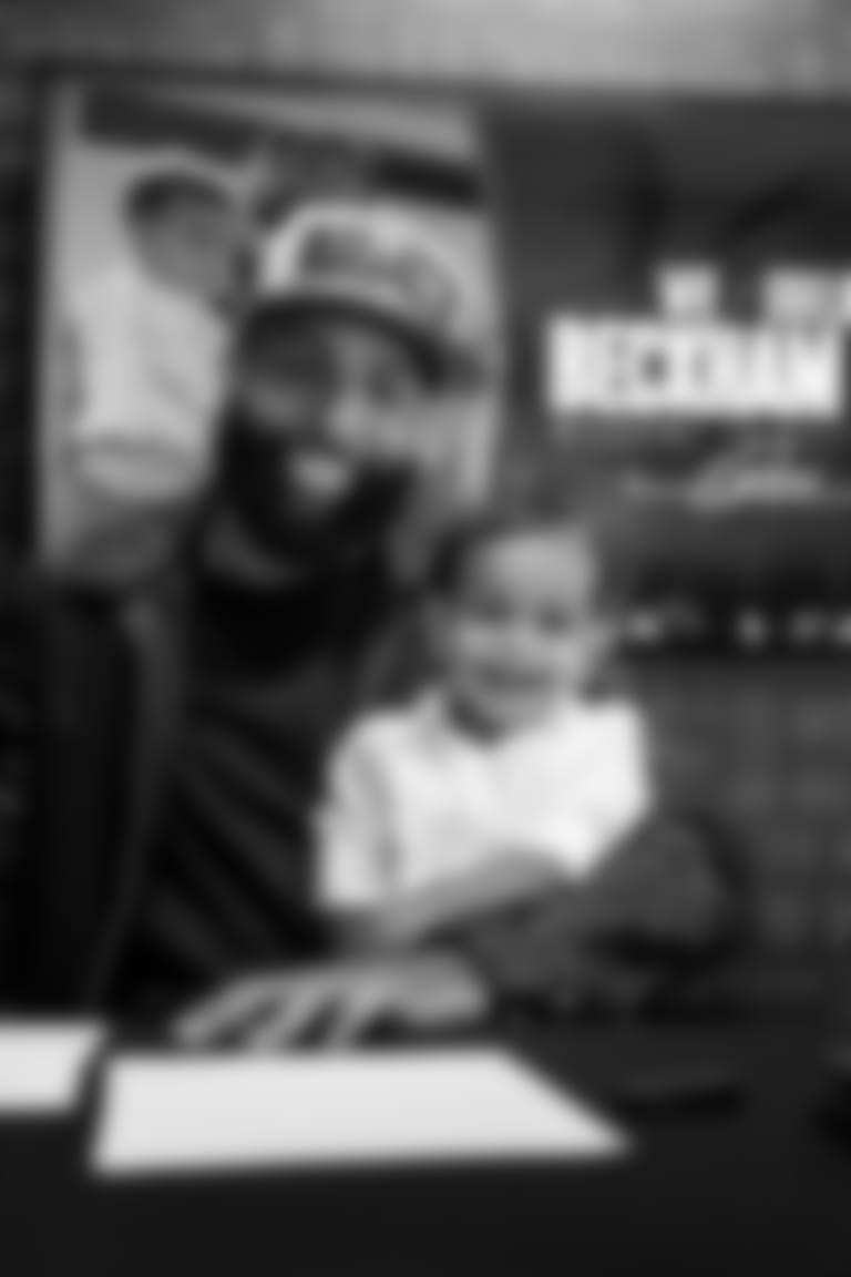 WR Odell Beckham Jr. and son Zydn
