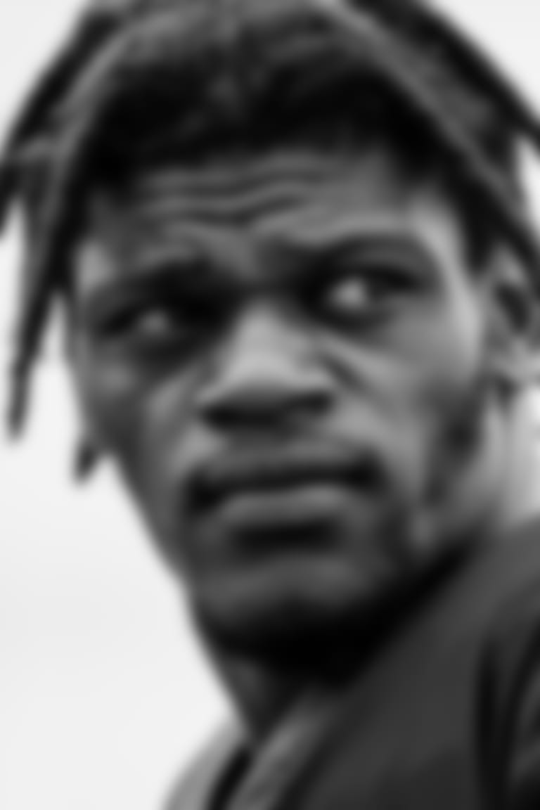 Lamar Jackson at Ravens Training Camp