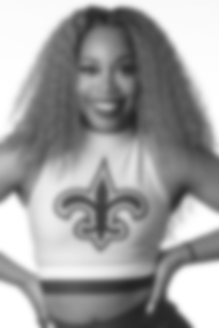 Meet the 53 members of the Saints Cheer Krewe for the upcoming New Orleans Saints 2022 NFL season. || Chauncey from Monroe, LA