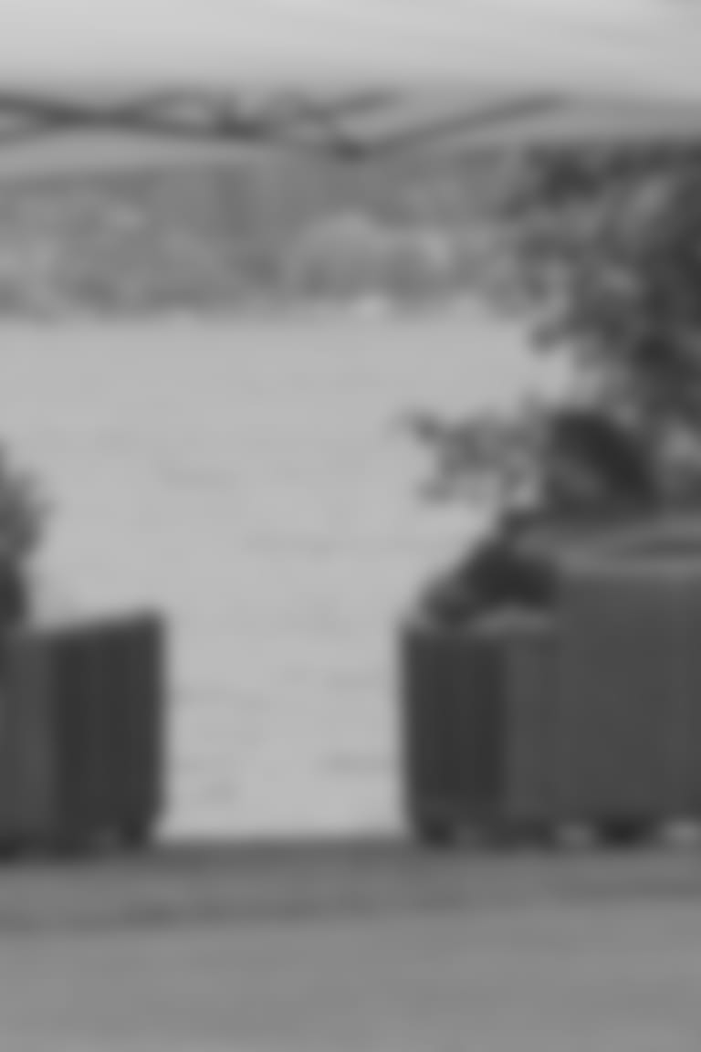 Carroll set up a lounge space overlooking Lake Washington to spend one-on-one time with players while maintaining social distancing.