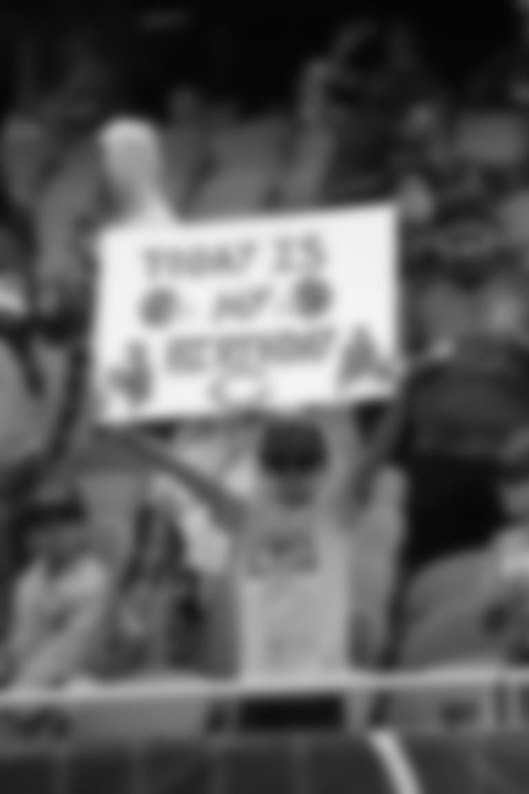 Chicago Bears players and coaches on the field for Family Fest at Soldier Field, Sunday, August 6, 2023, in Chicago, Illinois.