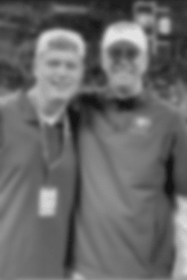 From left: Travis Monken (son), OC Todd Monken, courtesy of Terri Monken