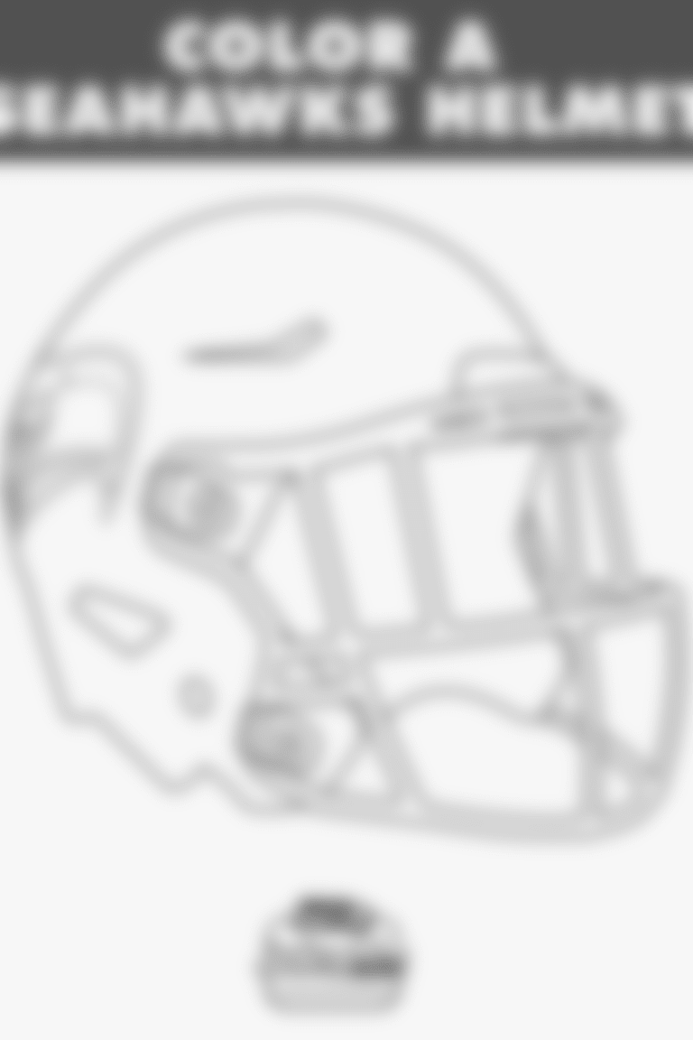 Color a Seahawks Helmet