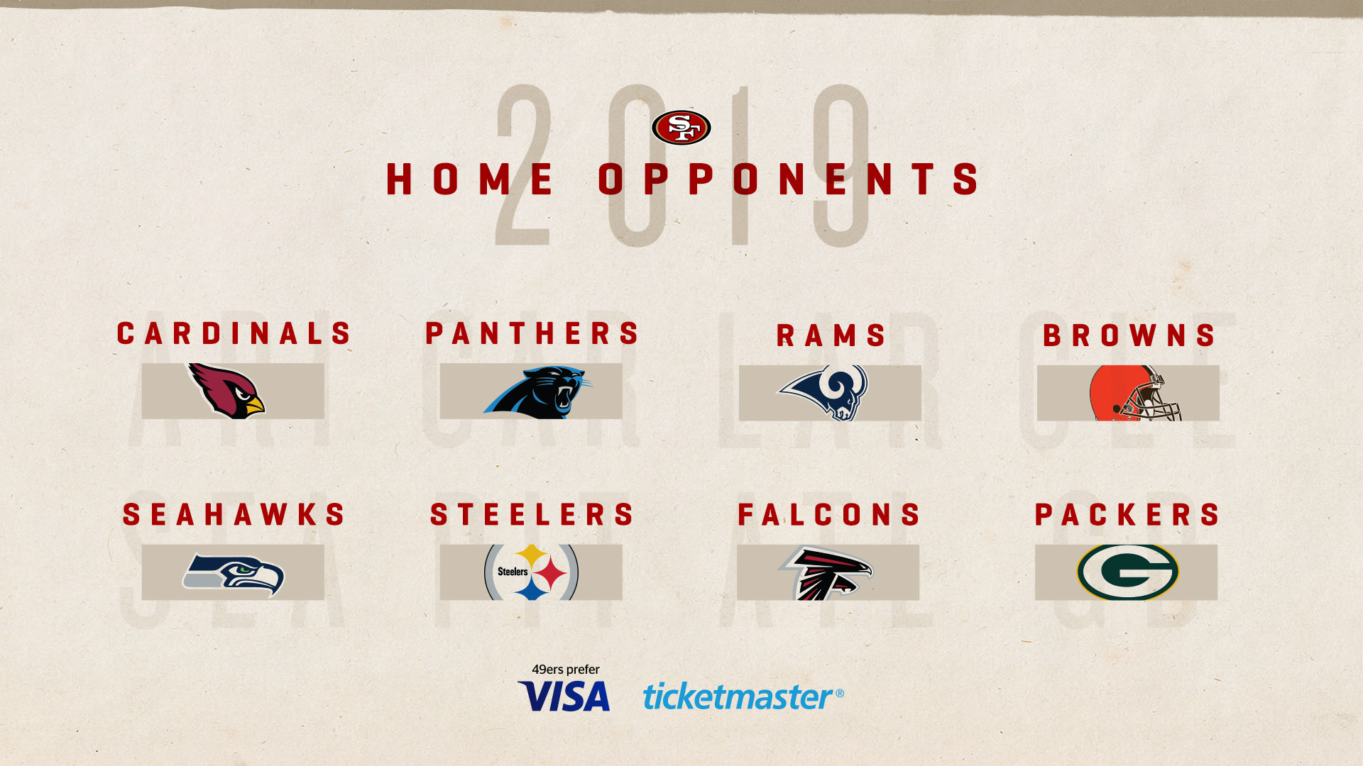 2019 Home Opponents are Set. Season Tickets Available Now!