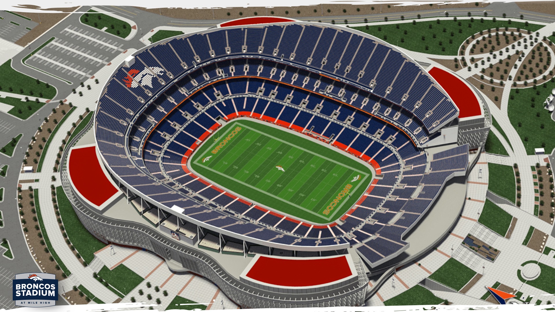 Denver Mile High Stadium Seating Chart