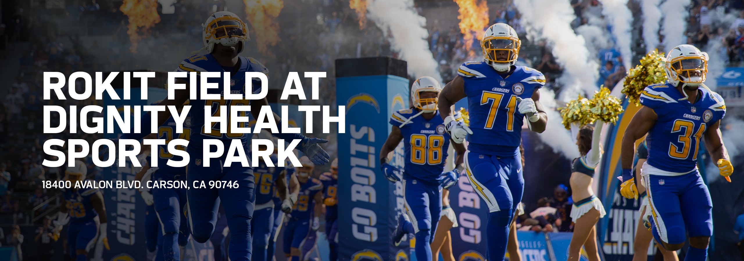 Chargers ROKiT Field at Dignity Health Sports Park Los Angeles
