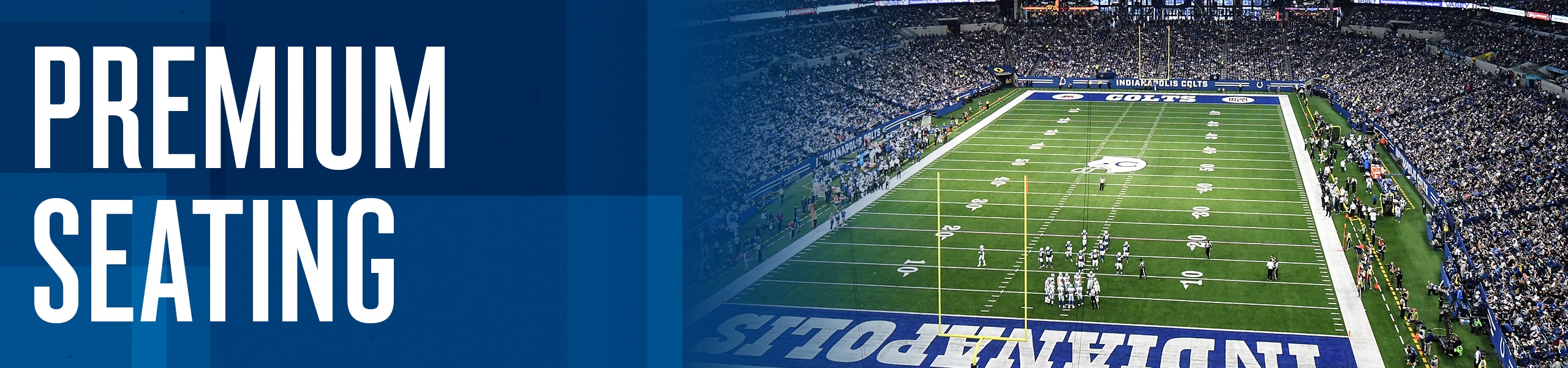 Colts Premium Seating Landing Page