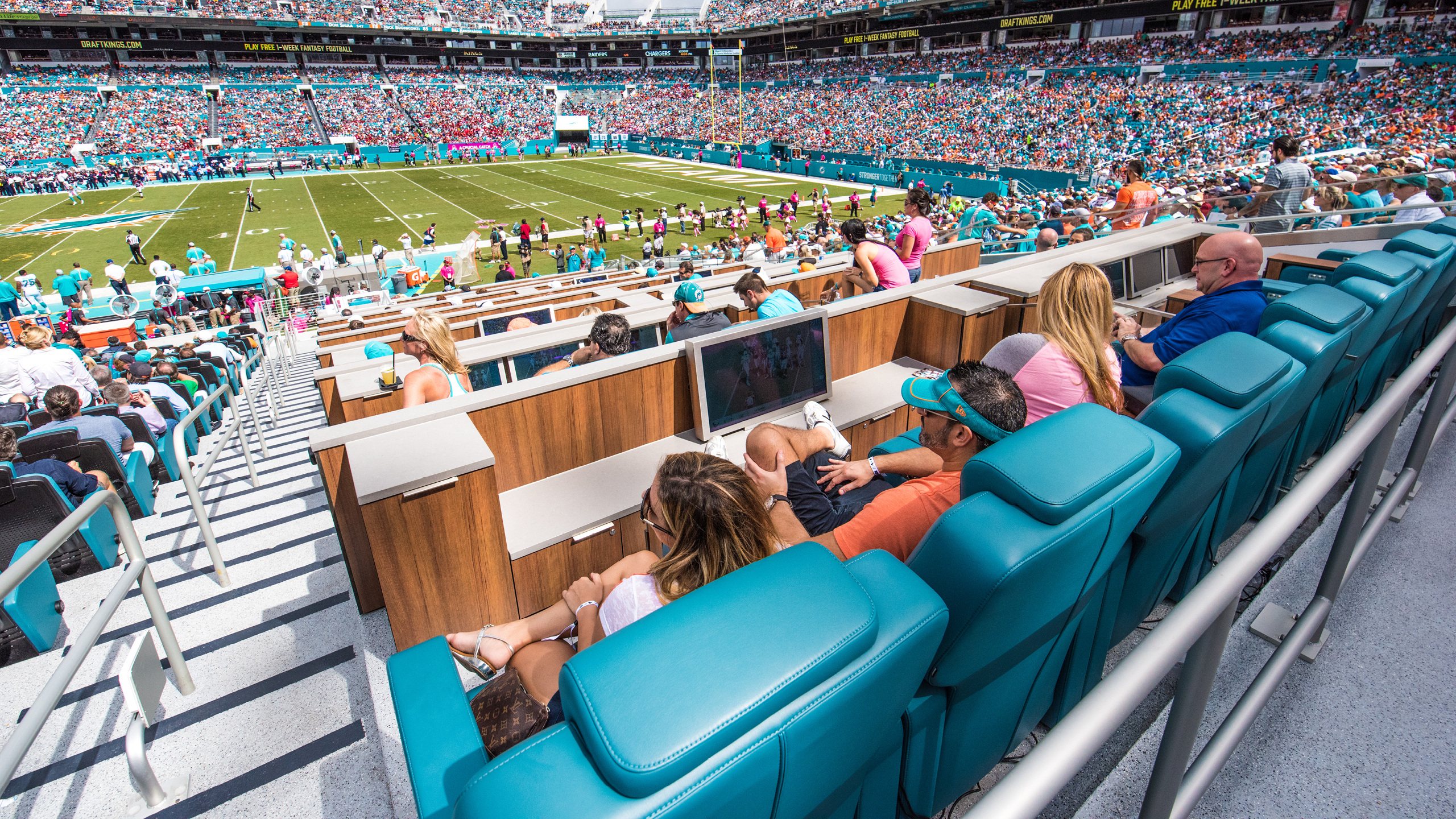 Hard Rock Stadium 72 Club Seating Chart