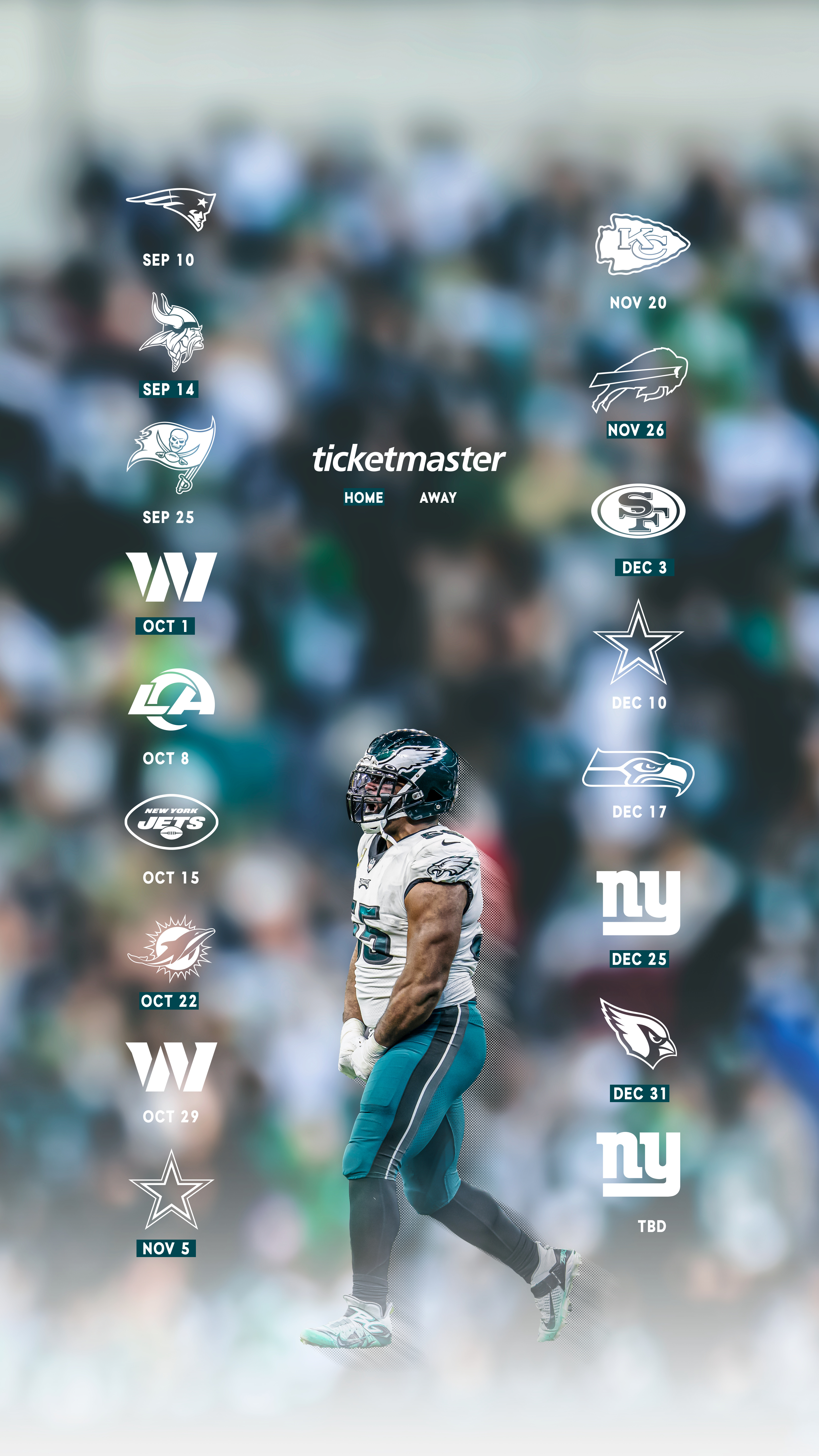 Mobile wallpaper to get the season started right : r/eagles