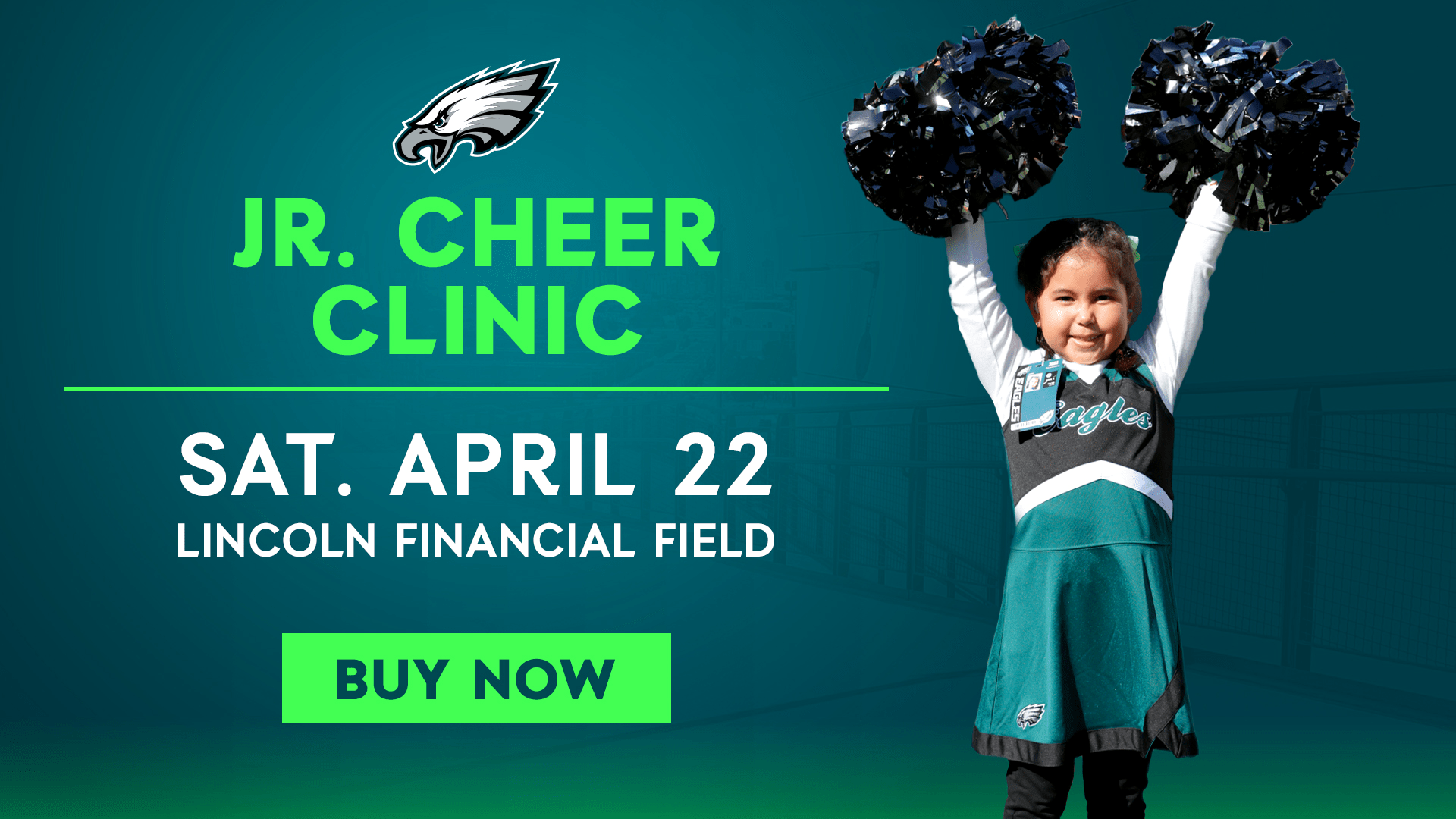 philadelphia eagles junior cheer clinic 2022