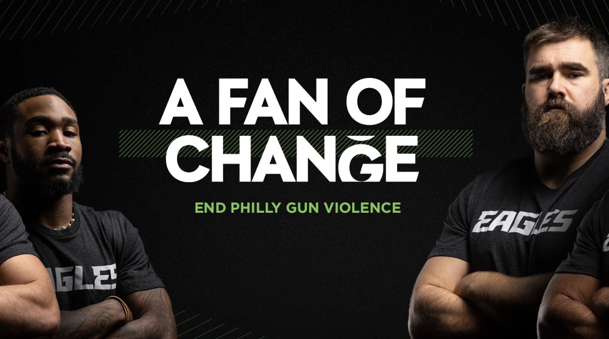 Philadelphia Eagles: EndPhillyGunViolence.com #InspireChange