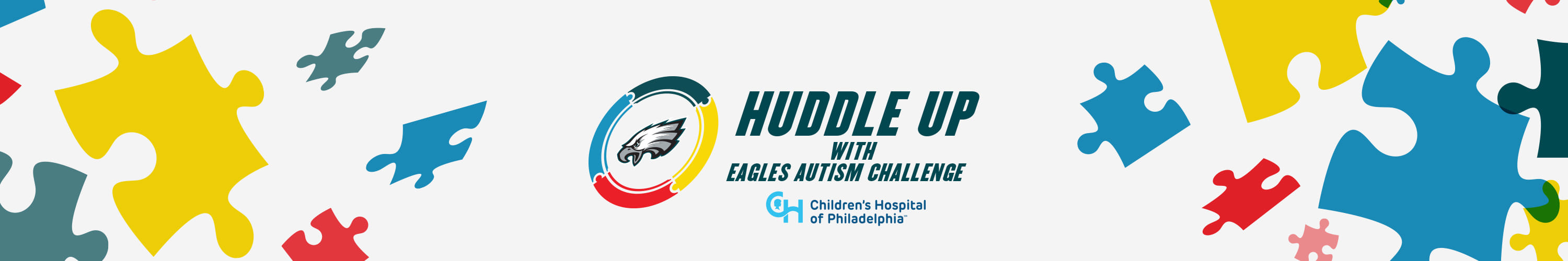 Philadelphia Eagles Huddle Up For Autism