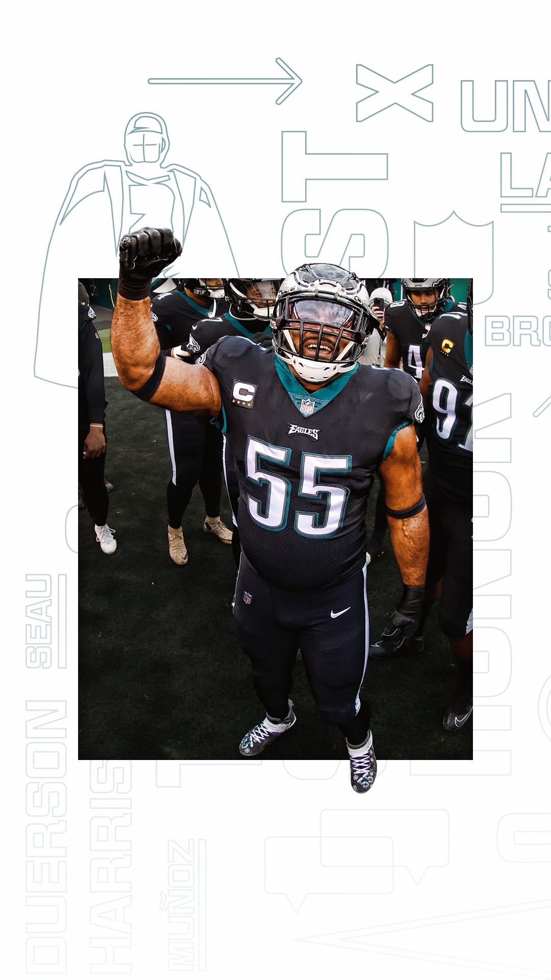 2023 Eagles' schedule: Downloadable wallpaper