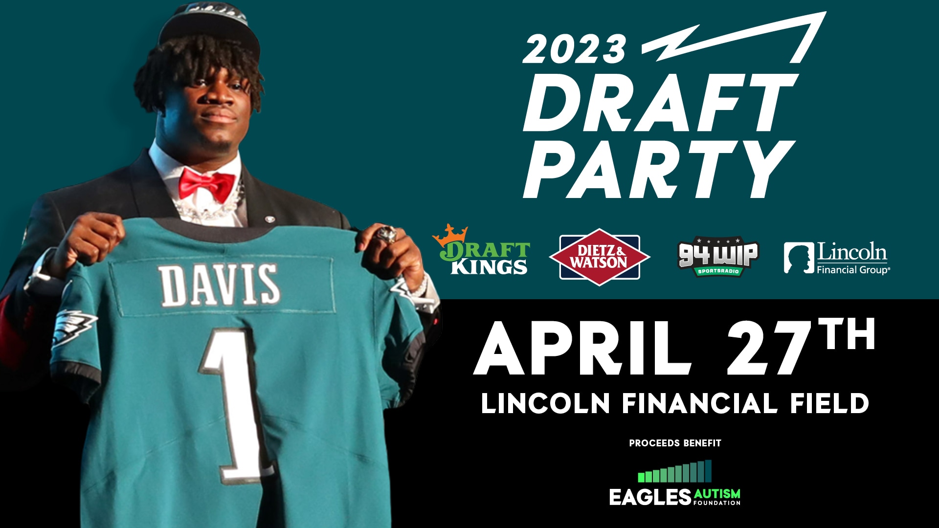 Philadelphia Eagles Draft Party at Lincoln Financial Field