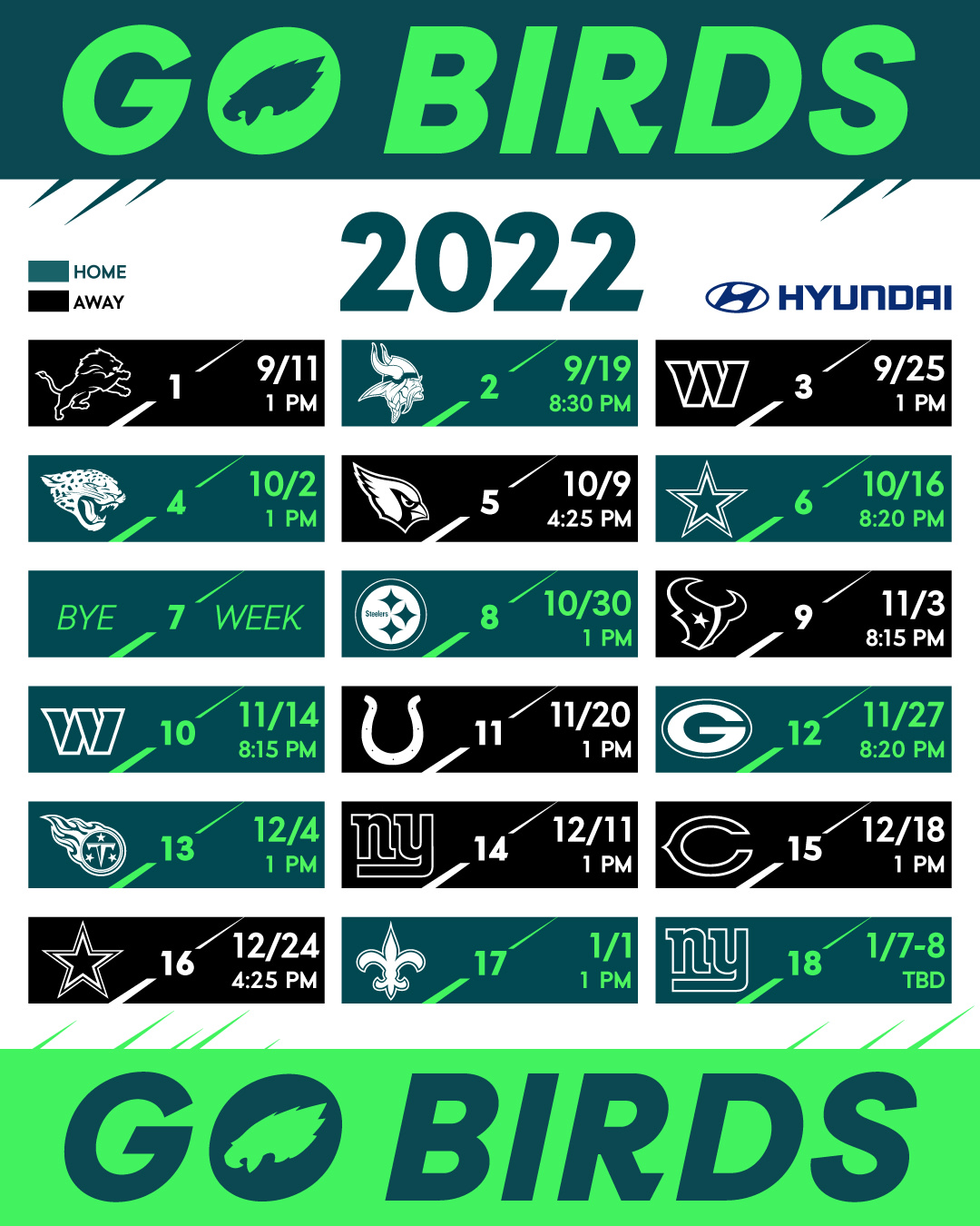 Eagles Schedule 2024 Printable Pdf Free Download Chere Malena