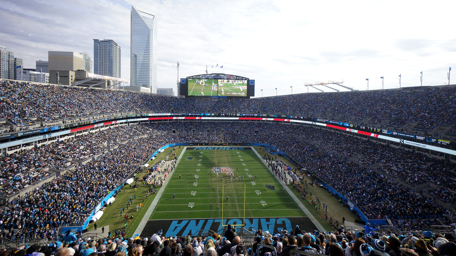 Game Day Experience Carolina Panthers