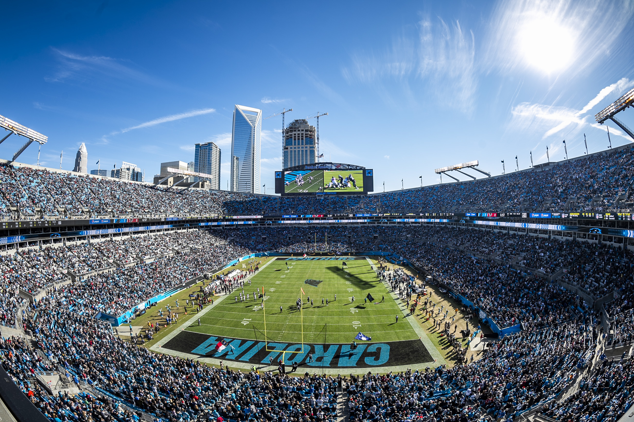 Game Day Experience Carolina Panthers