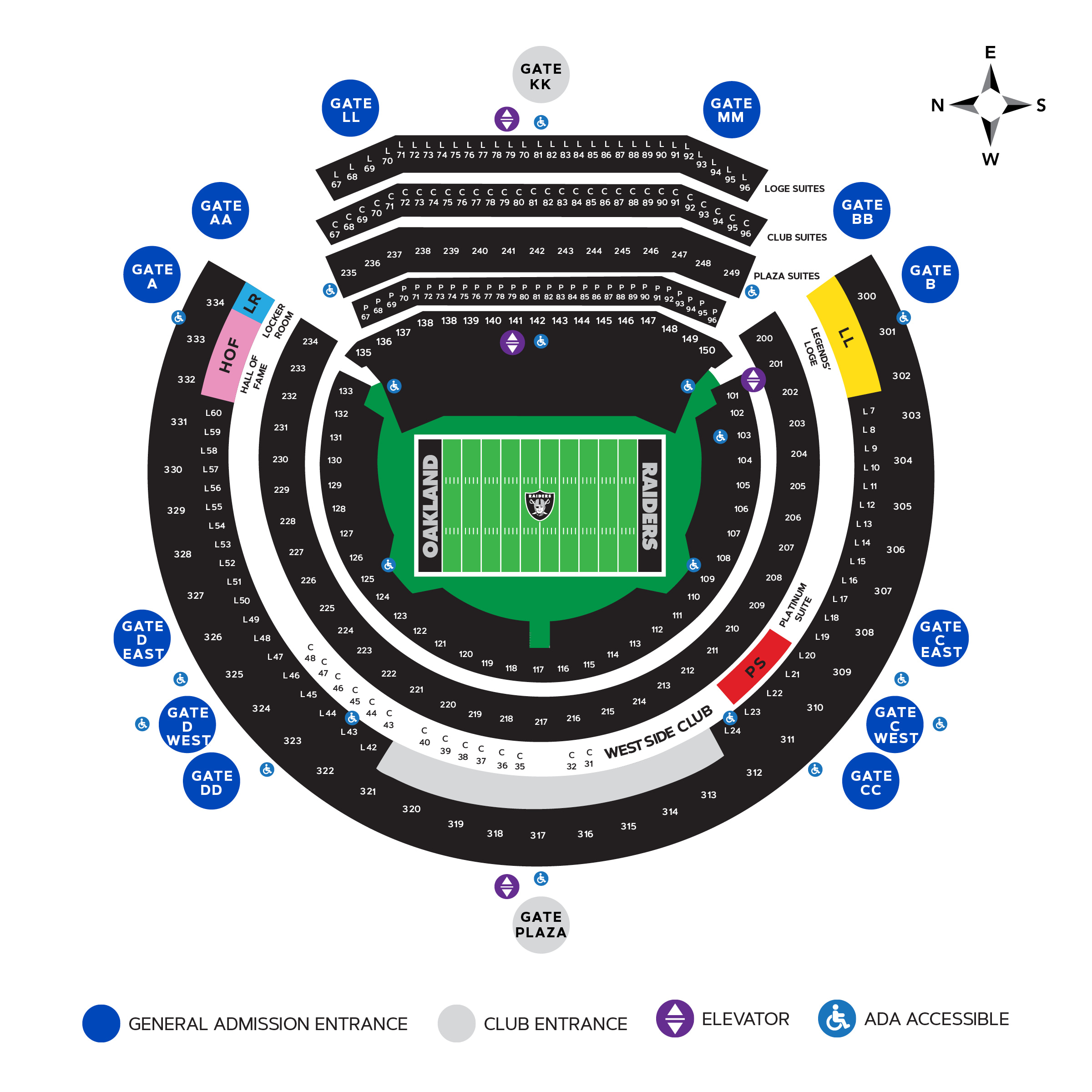 Las Vegas Raiders Stadium Location Map Maping Resources