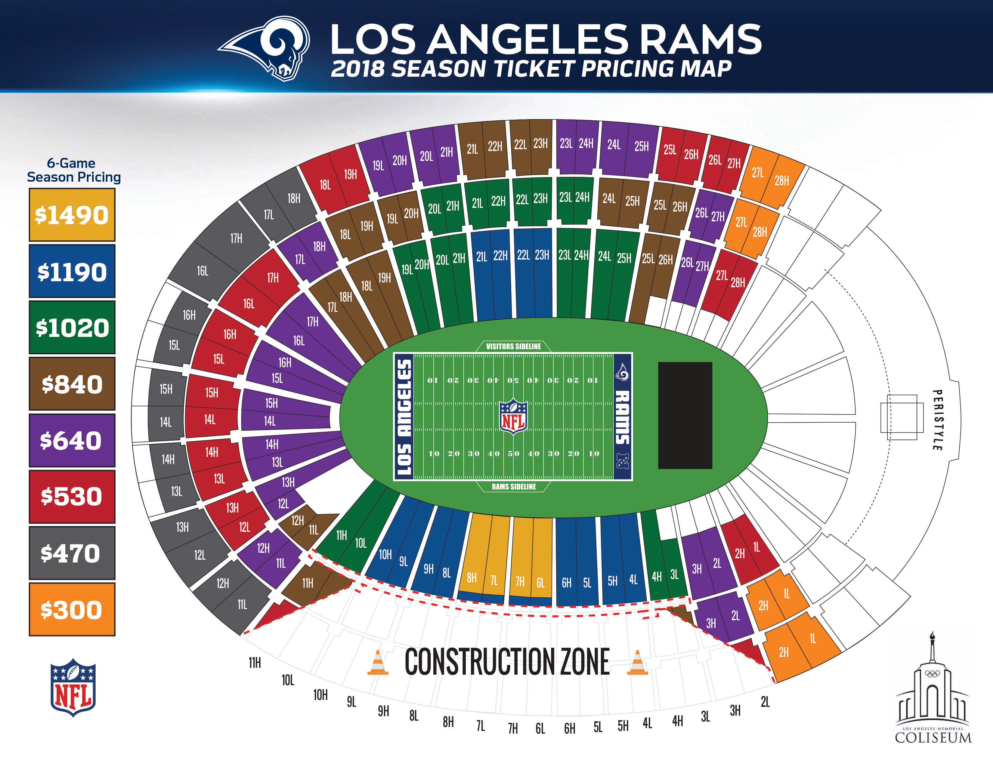 New Rams Stadium Seating Capacity Elcho Table