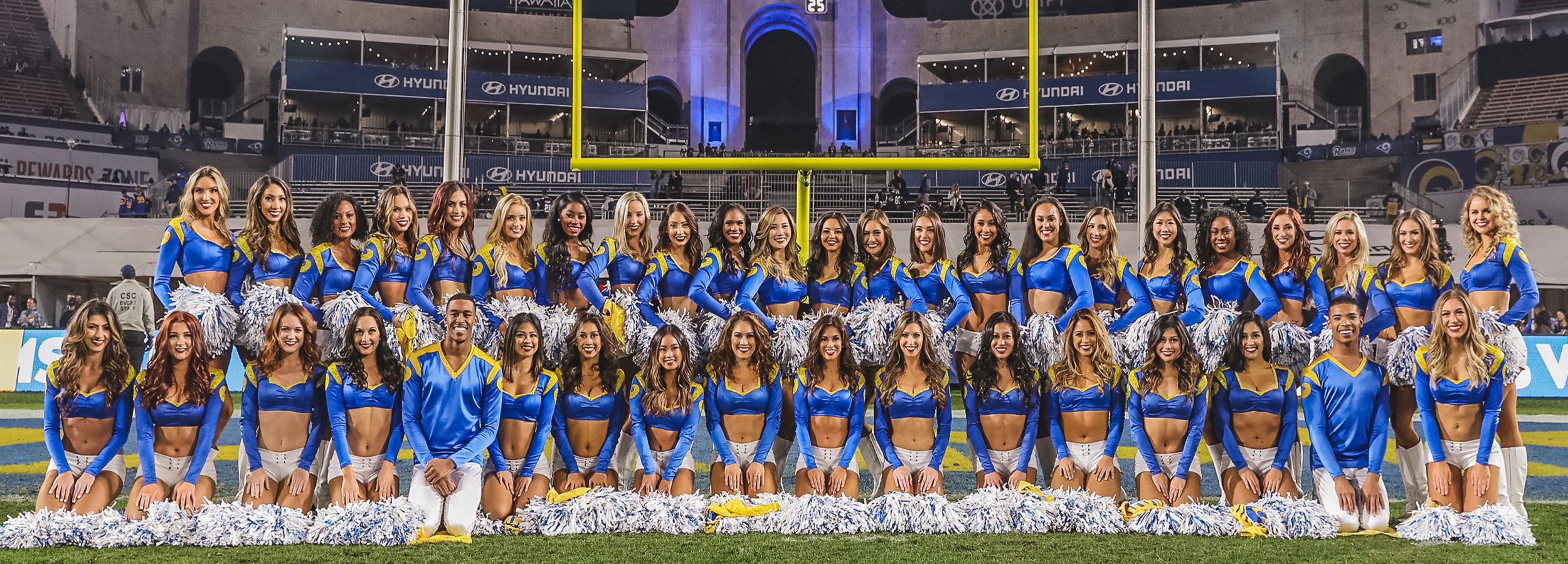 Rams Cheerleaders Los Angeles Rams