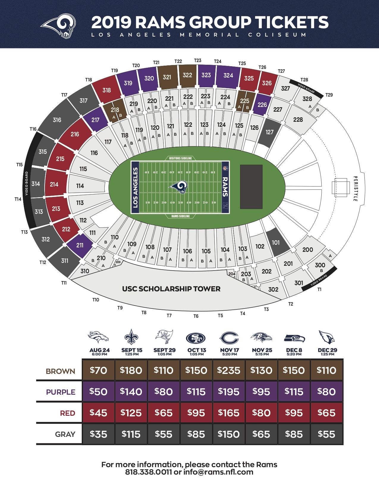 Rams Group Tickets | Los Angeles Rams - therams.com