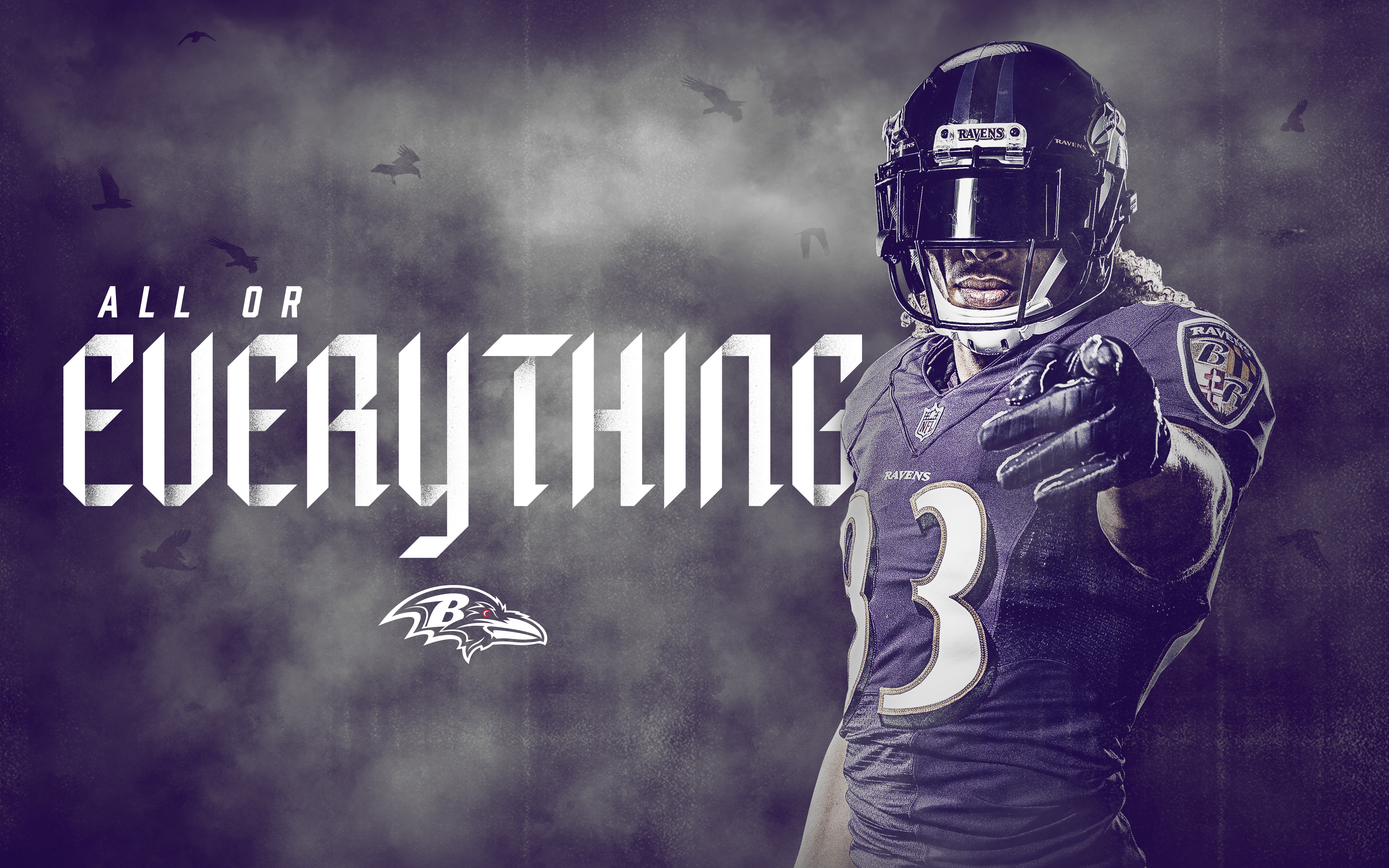 Baltimore Ravens Wallpaper 4K / Baltimore Ravens Wallpapers Wallpaper