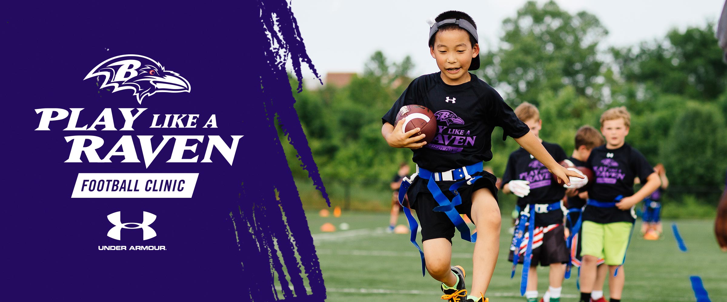 Ravens Rise Play Like A Raven Clinics Baltimore Ravens