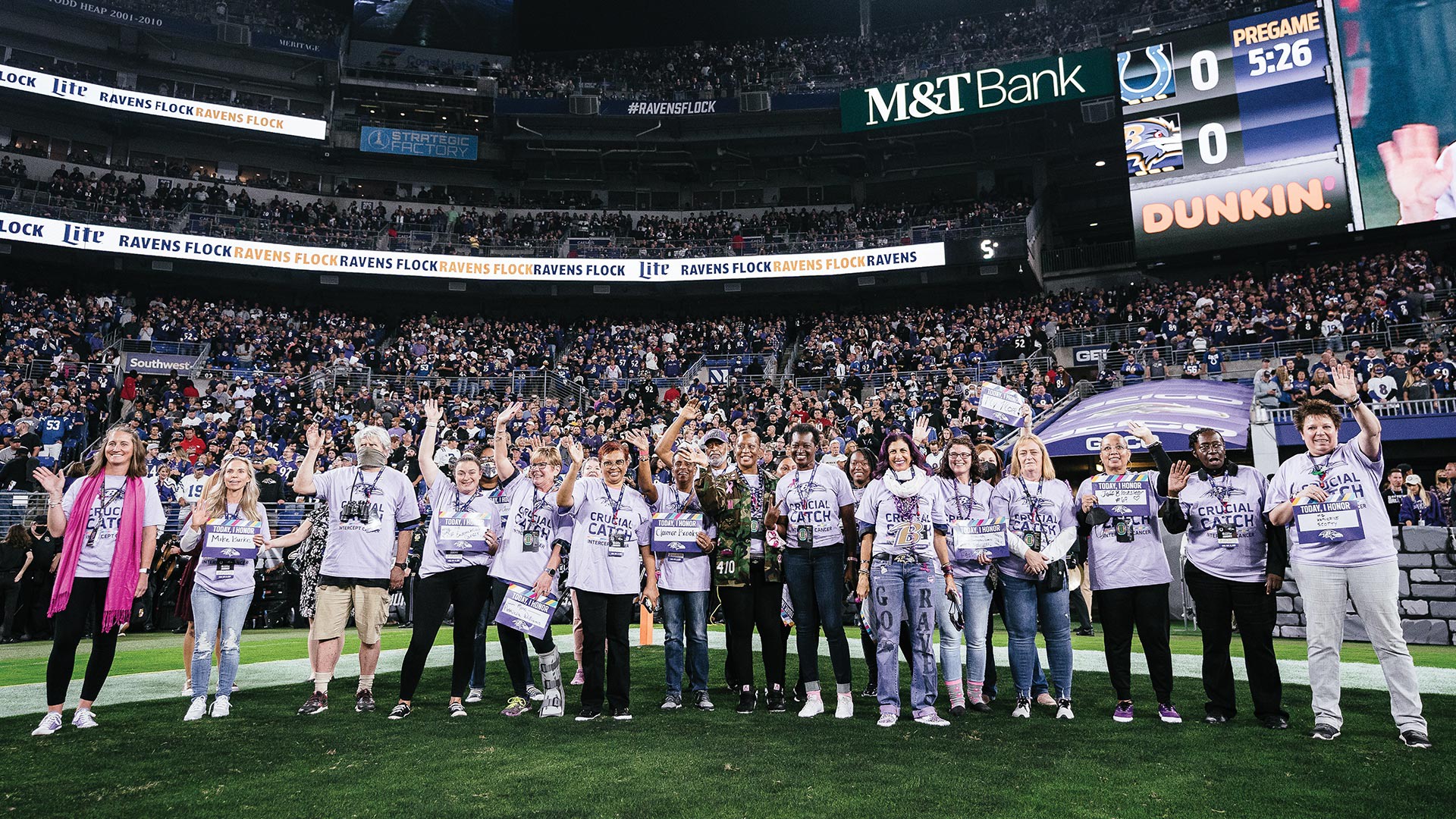 Breast Cancer Pittsburgh Steelers Crucial Catch intercept diabetes