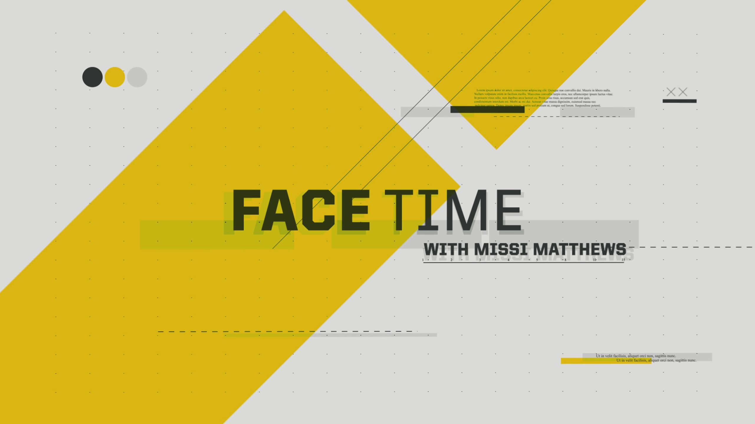 Face Time with Missi Matthews