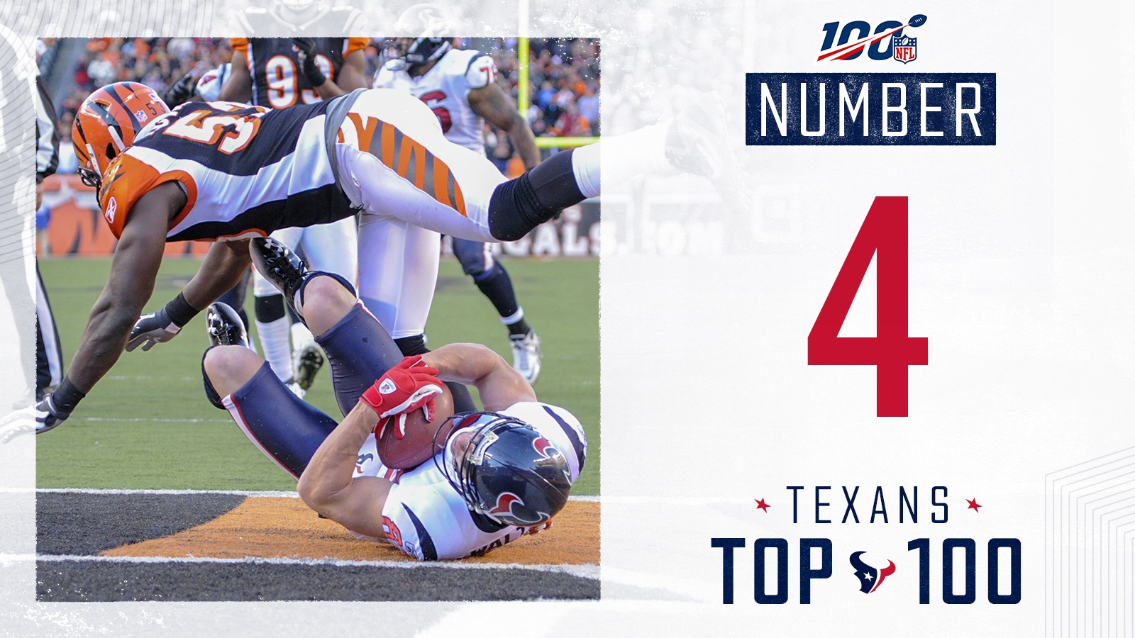 Texans Top 100 Houston Texans Houstontexanscom