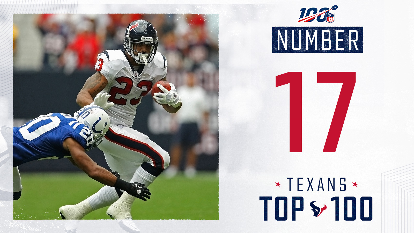 Texans Top 100 Houston Texans Houstontexanscom