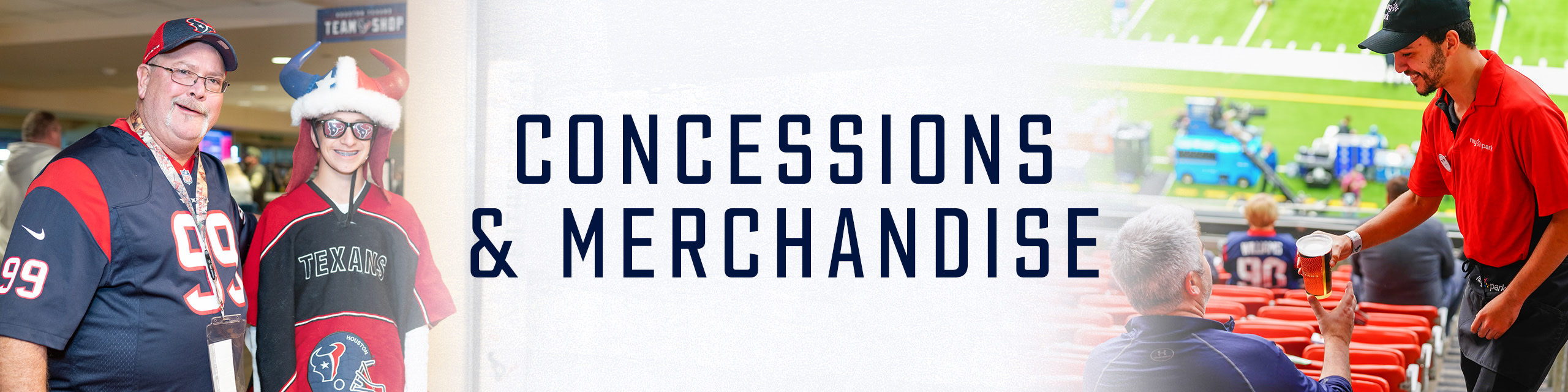 Concessions and Merchandise Houston Texans